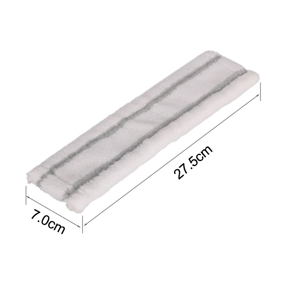 High Quality Replacement microfiber mop covers for window wipers (optimal dirt removal, streak-free cleaning of smooth surfaces) for Karcher WV 
