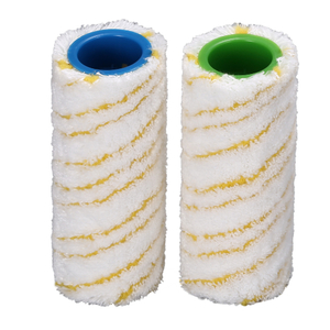 High quality Replacement Microfiber Roller Brush Set For Karcher FC3 FC5 FC7 Floor Cleaner 2.055-006.0
