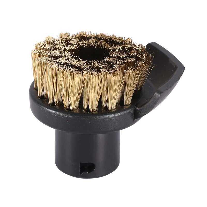 High Quality Replacement Steam Accessory Round Brass Brush With Scraper 2.863-140 For Karcher SC2 SC3 SC4 SC5 Cleaner