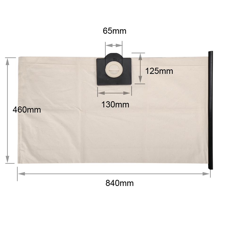 High Quality Replacement Recyclable cloth dust bags / 45*83CM/ 9.755 -289.0 For Karcher NT38/1 Vacuum Cleaners