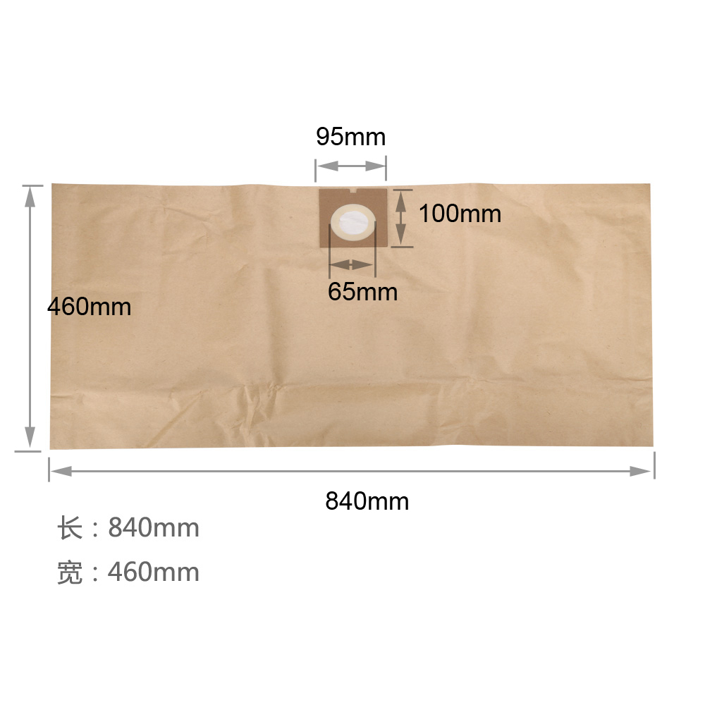 High Quality Replacement Paper Dust bags Paper Dust bags / 46*84CM/ 9.755 -289.0 For Karcher NT38/1